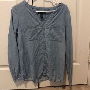 International concept blue shirt (women)